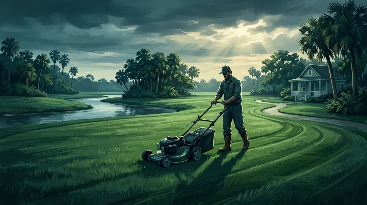 professional lawn mowing Riverview FL
