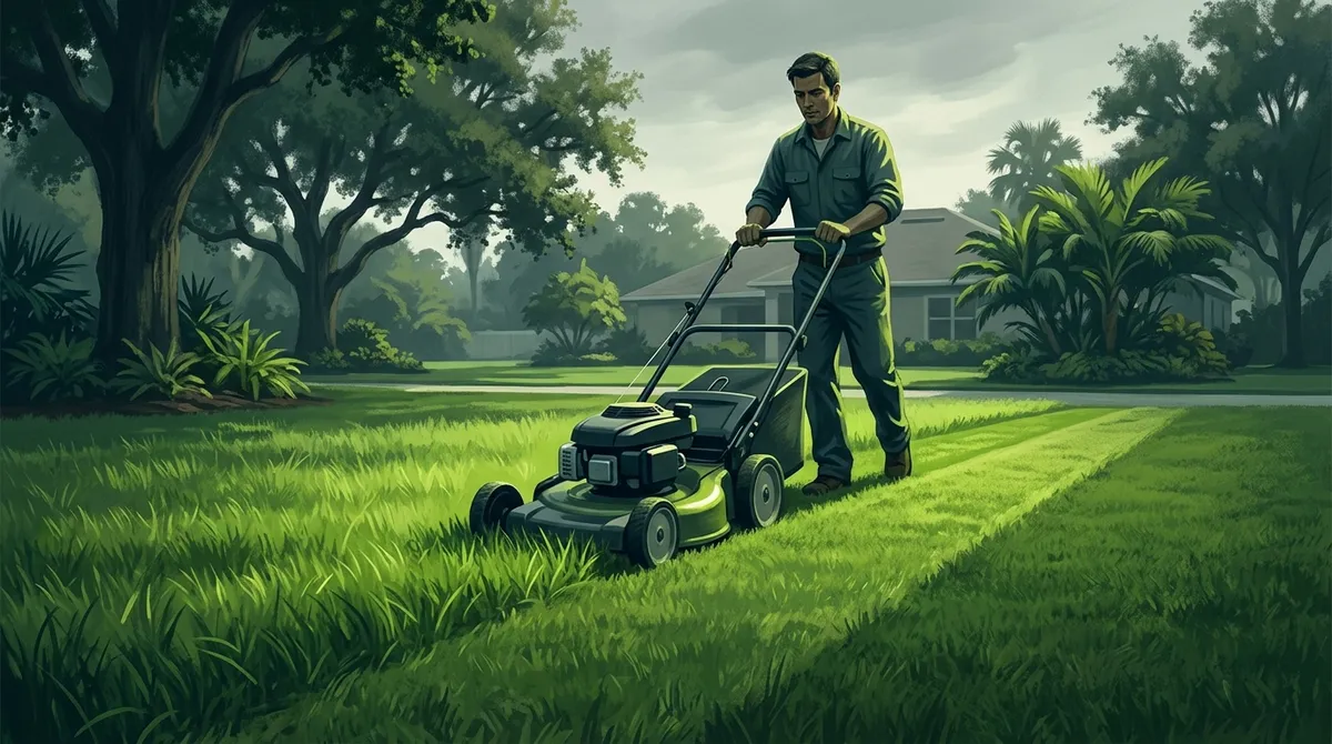 lawn cutting Fishhawk FL