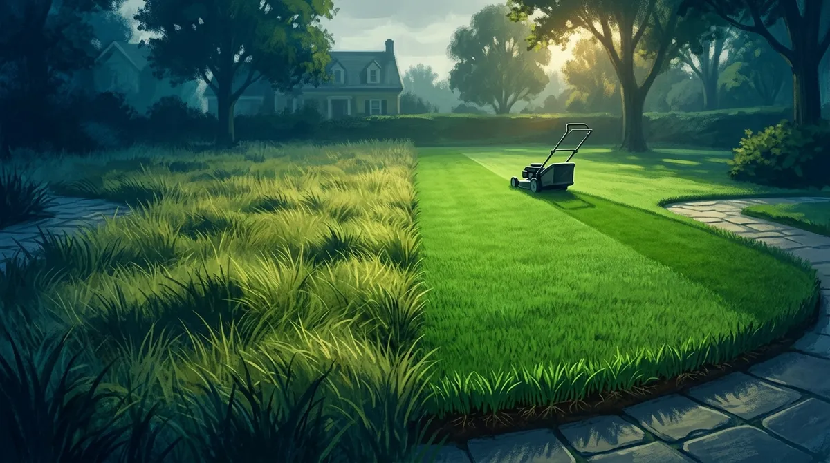 grass cutting