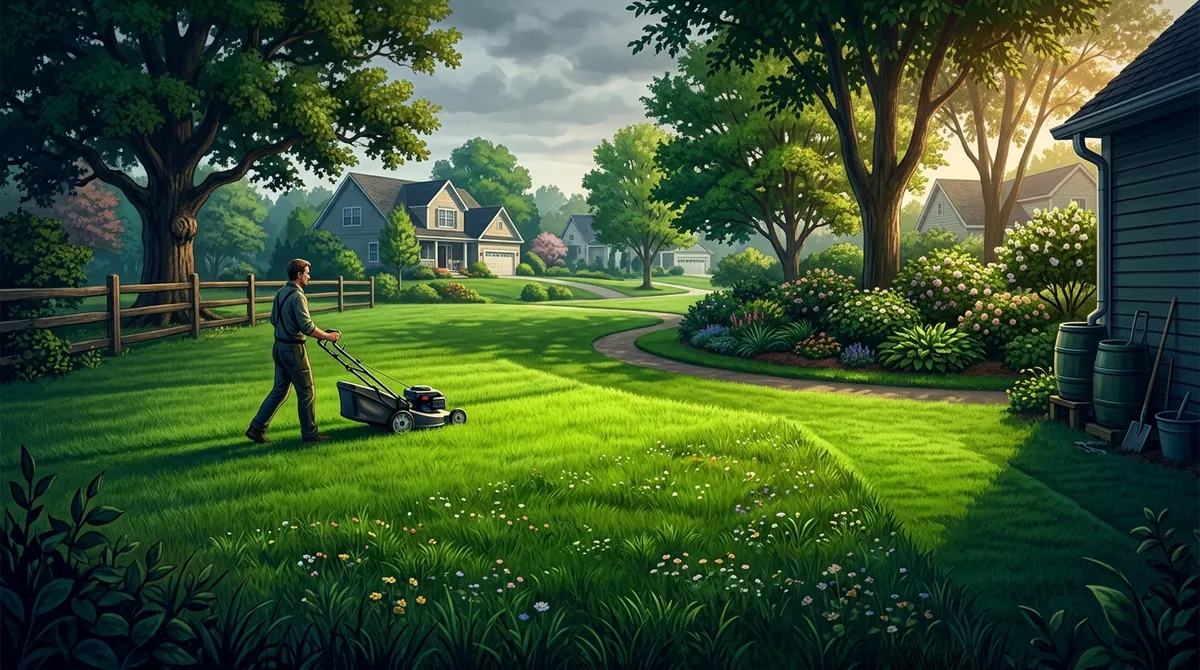 grass cutting
