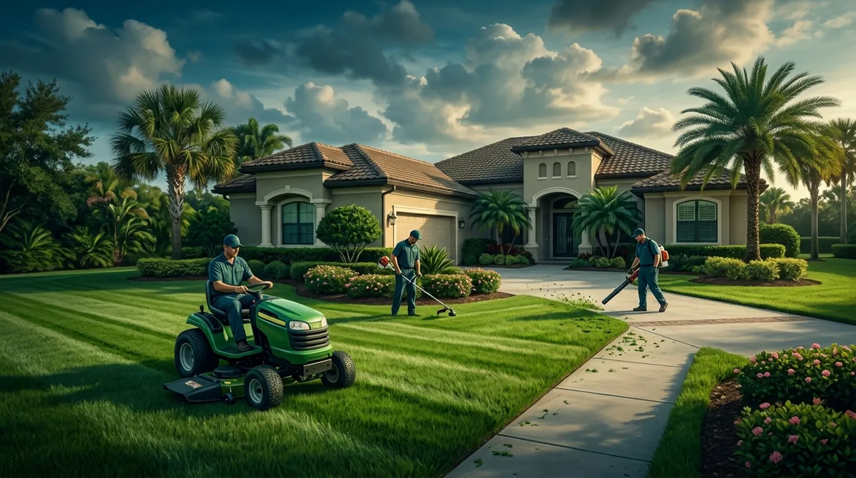 full service lawn care and maintenance in Brandon FL
