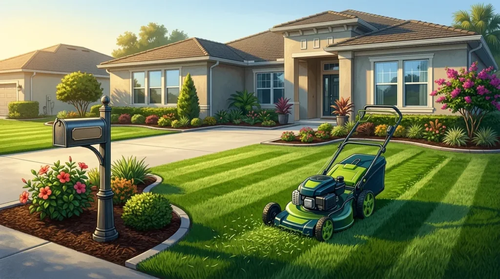How to Boost Curb Appeal With a Riverview Lawn Mowing Service