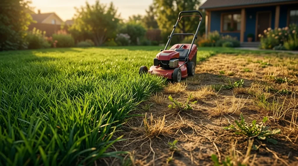 Can Mowing My Lawn Too Short Damage It?