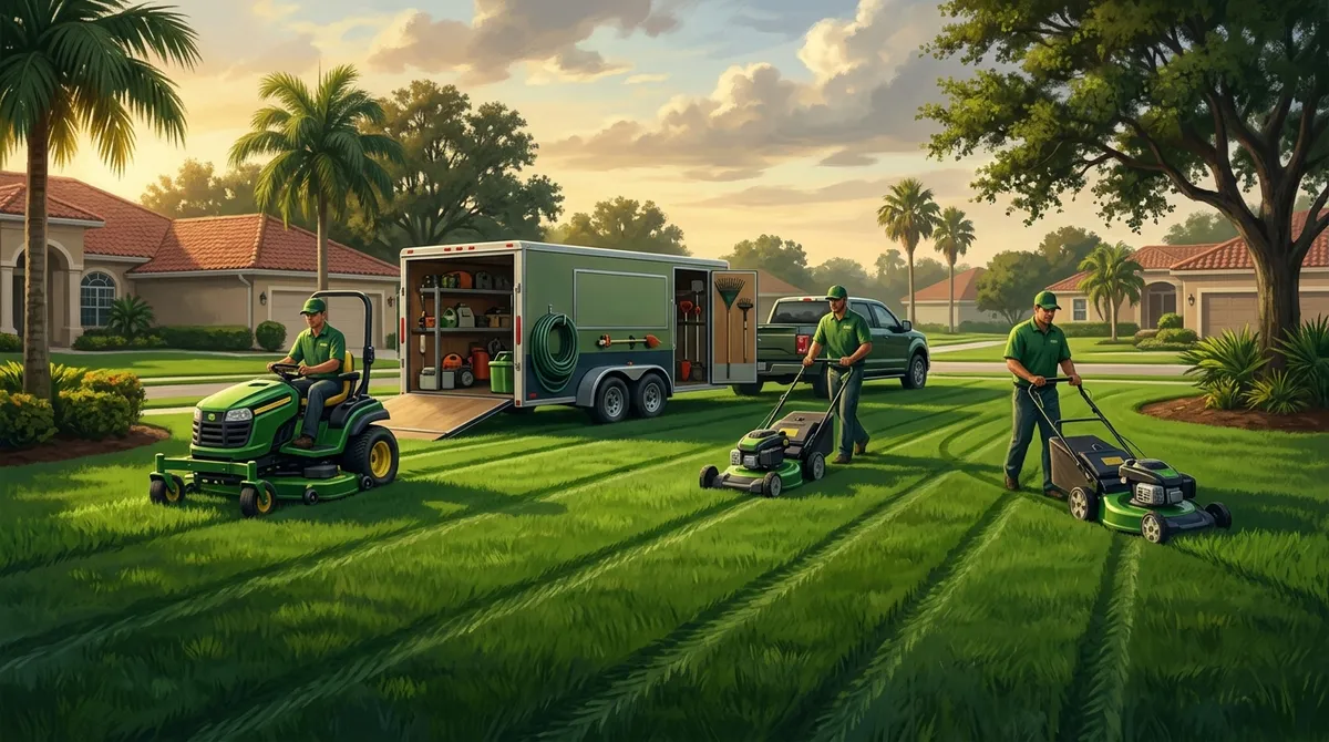 best lawn care company in Riverview FL for weekly mowing