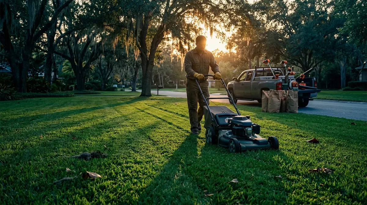 who offers affordable lawn service in Brandon FL