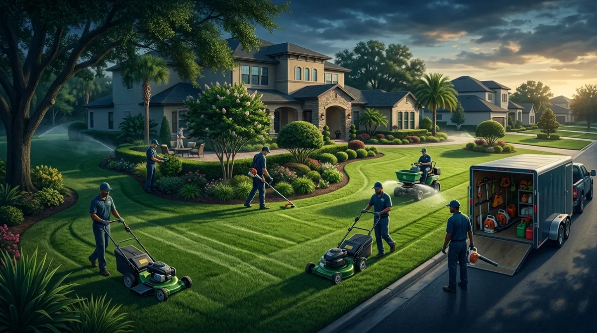 best lawn maintenance company in Fishhawk FL