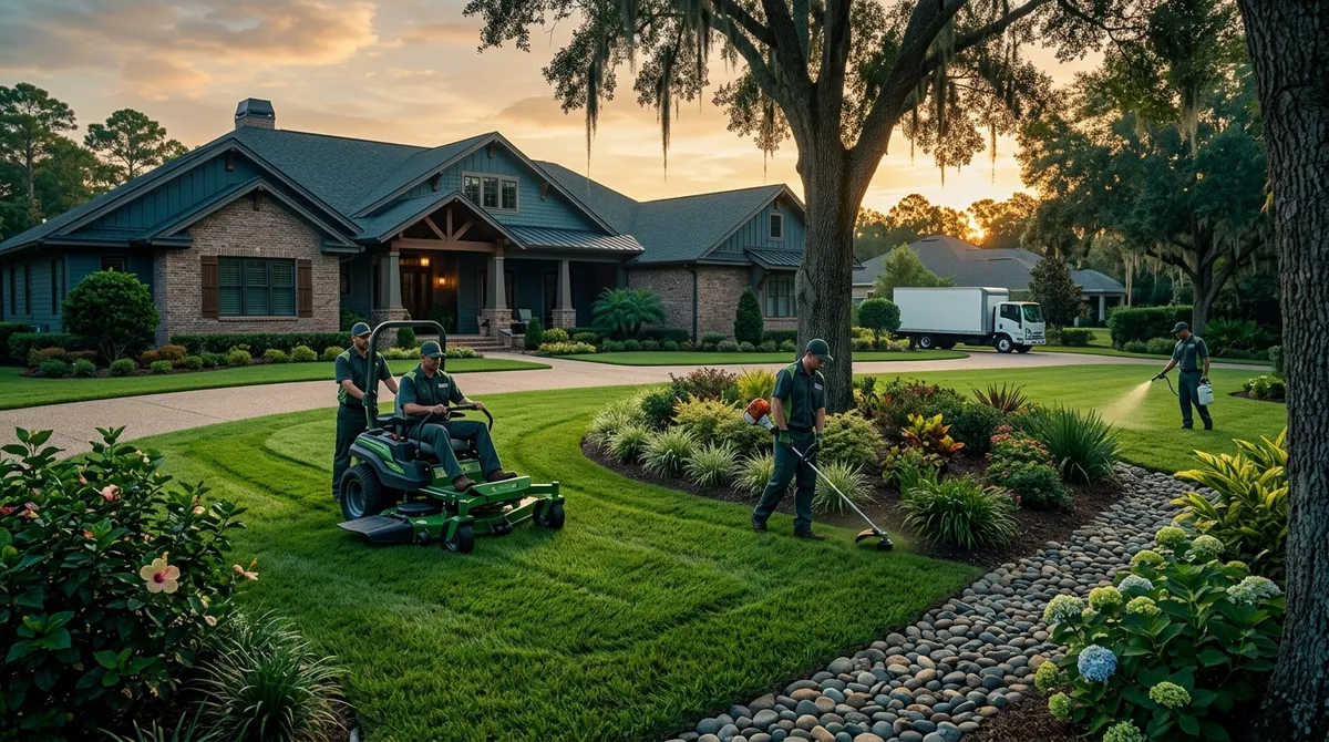 best lawn maintenance company in Fishhawk FL