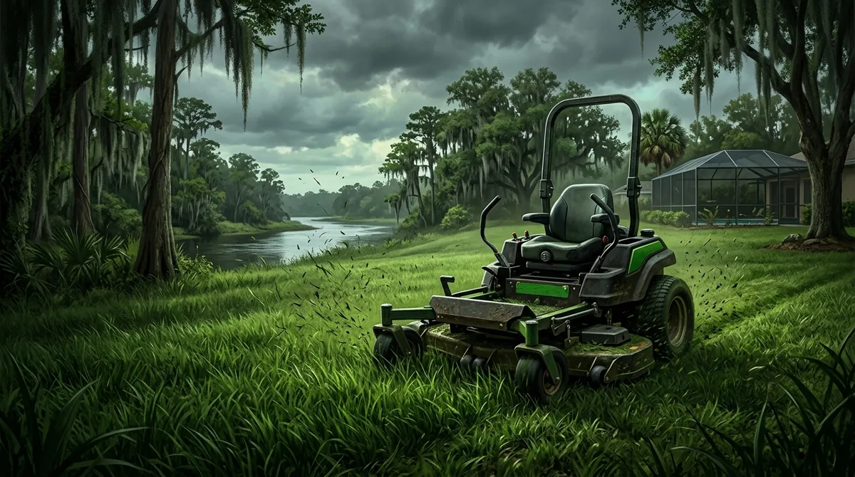 front and backyard lawn maintenance in Brandon FL