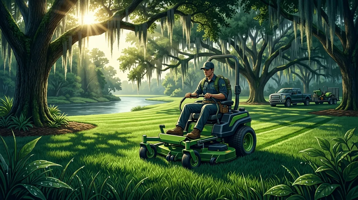 licensed lawn mowing company Riverview FL