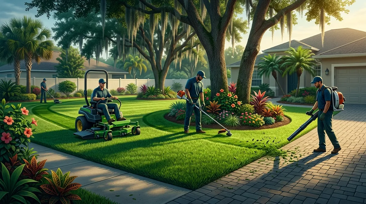 licensed lawn mowing company Riverview FL