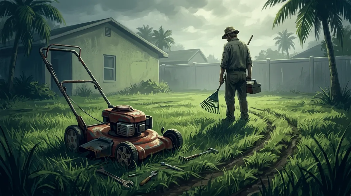 scheduled lawn mowing service every month in Brandon FL
