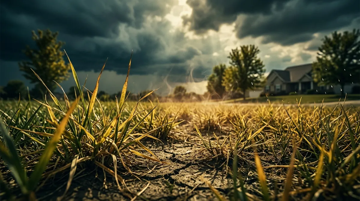 How do I keep my lawn green through Riverview’s summer heat and storms?