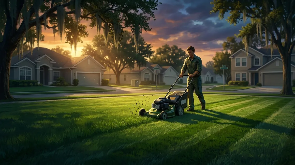 weekly grass cutting Riverview FL