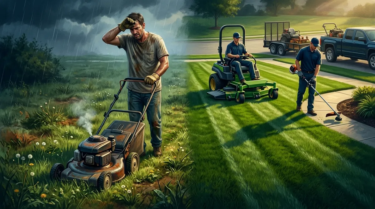 best residential lawn mowing service in Fishhawk FL