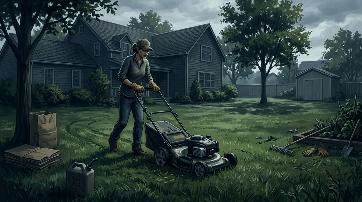 how can I make my lawn look professionally cut
