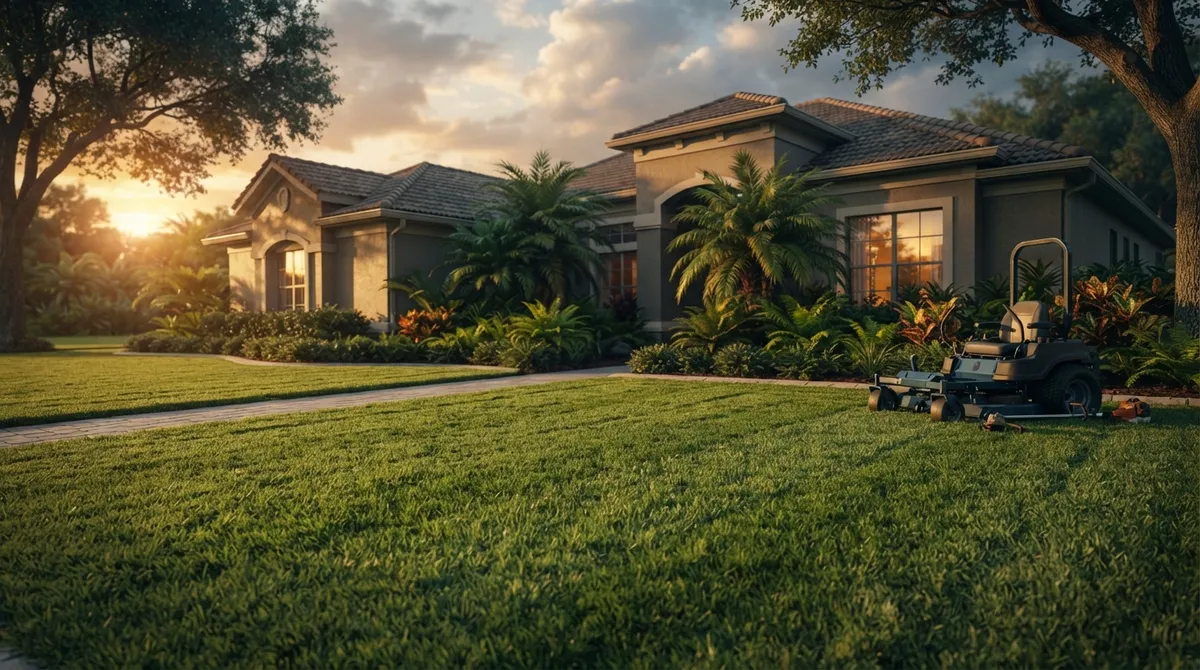 Valrico FL lawn mowing and trimming