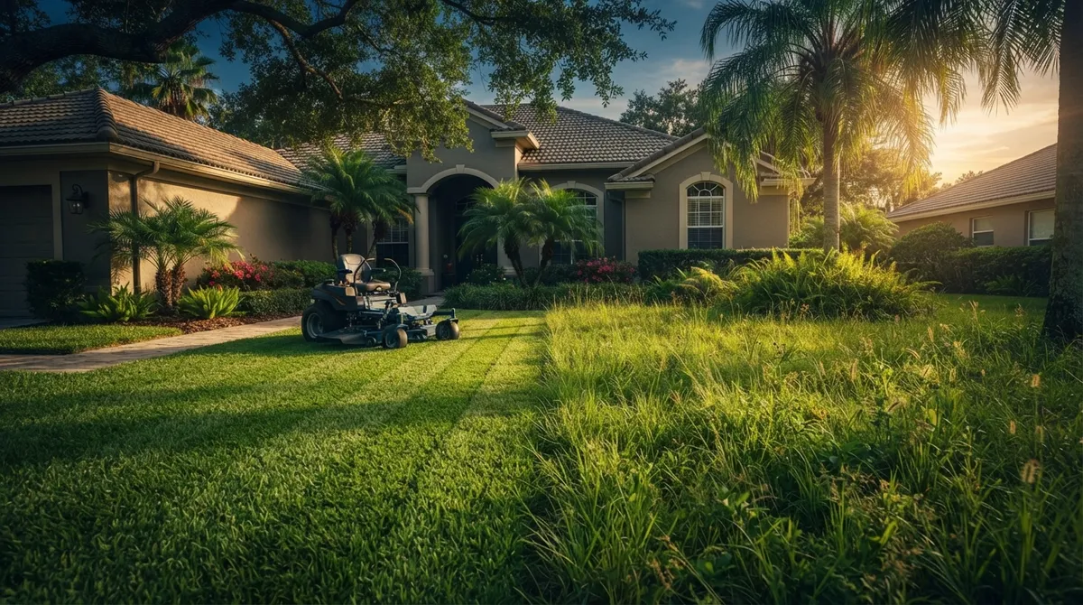 Weekly vs. One-Time Mowing: Riverview FL Showdown