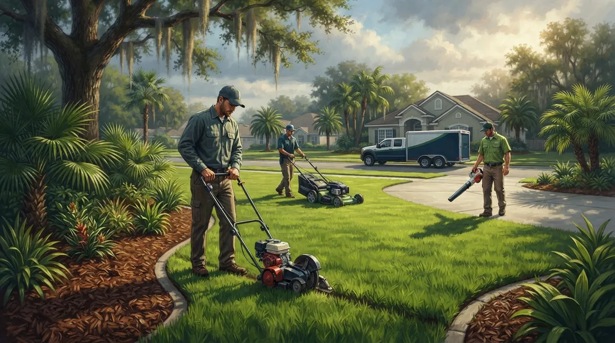 Valrico lawn maintenance service
