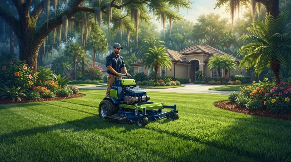 weekly lawn mowing Valrico FL