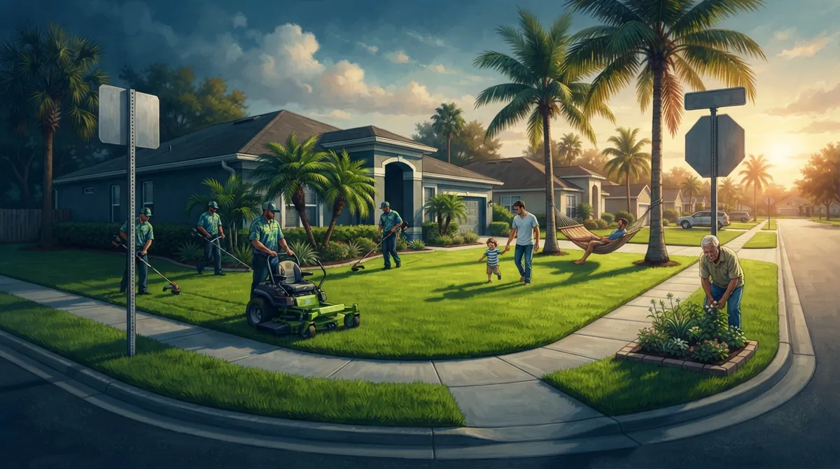 weekly lawn mowing Valrico FL