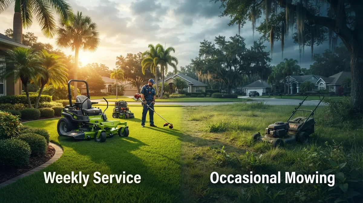 dependable weekly lawn service Valrico FL