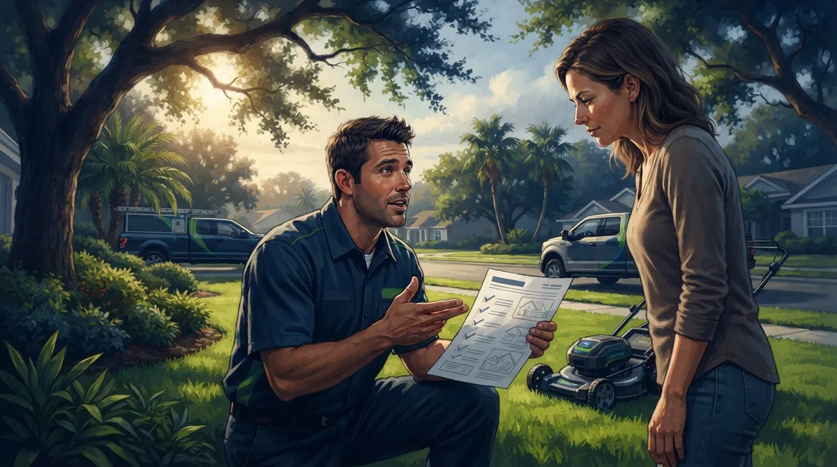 lawn mowing company Valrico FL