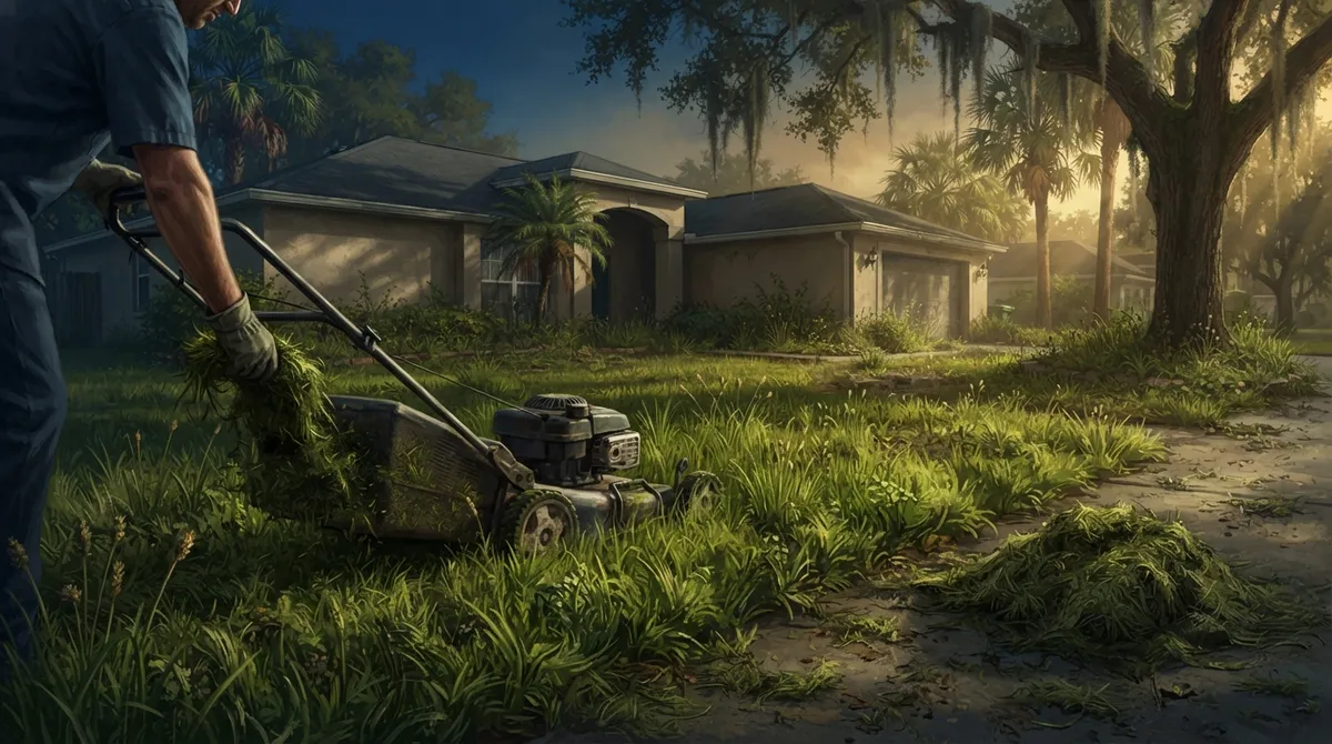 every other week lawn mowing Valrico FL
