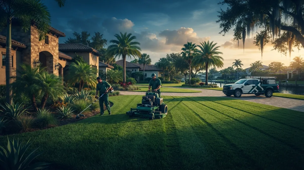 lawn care in 33595