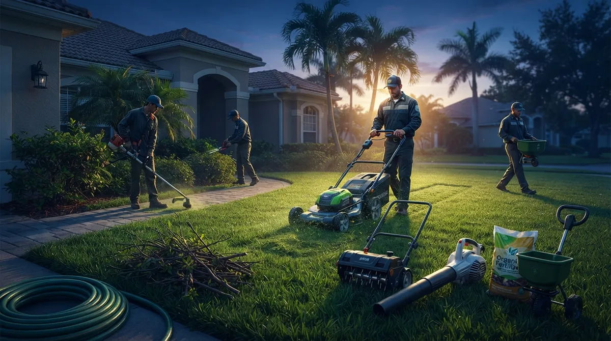 lawn care in 33595