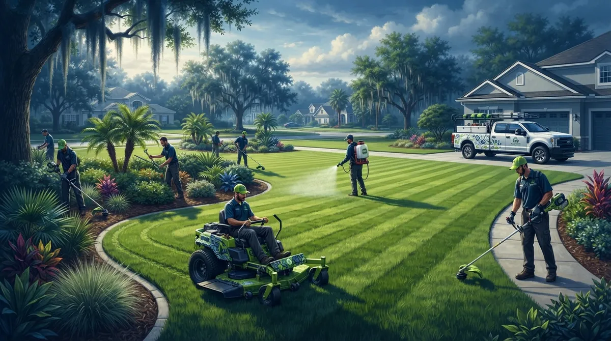 professional lawn care valrico