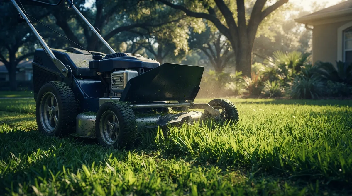 summer lawn mowing Valrico FL