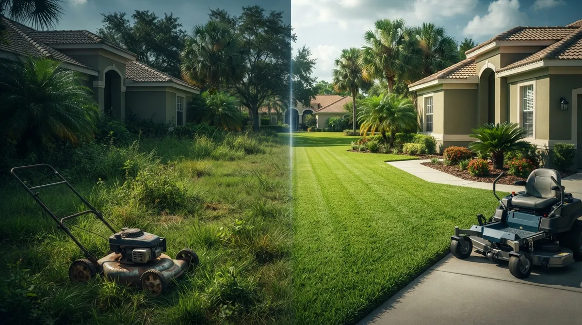 lawn mowing company Riverview FL