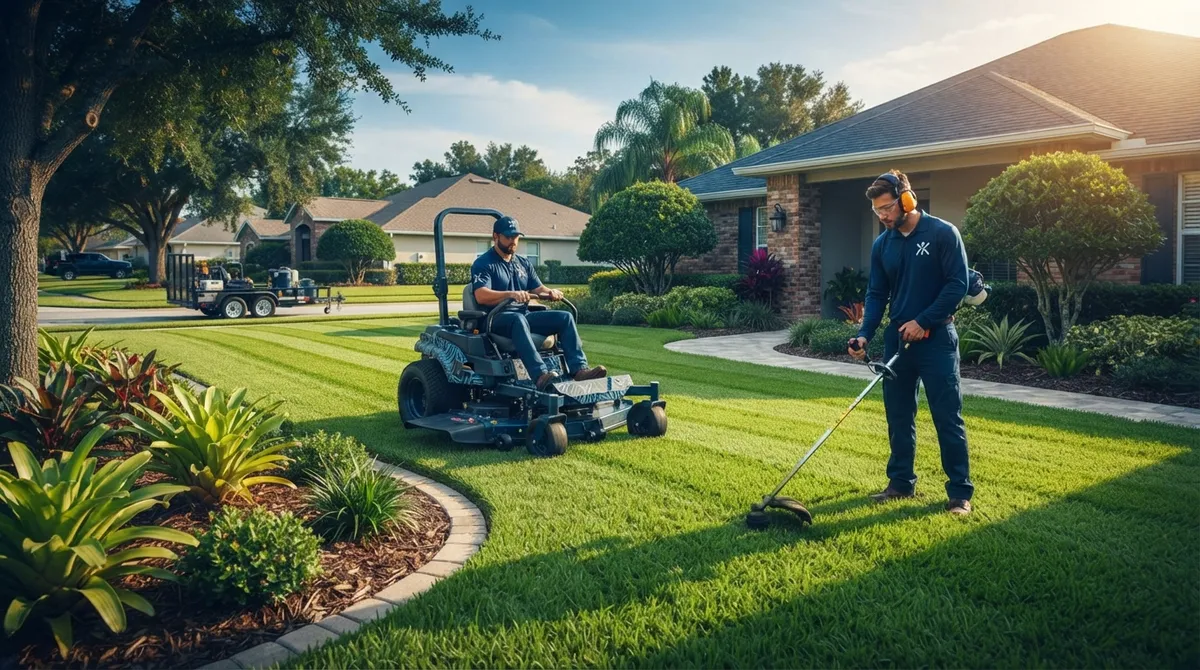 lawn mowing company Riverview FL