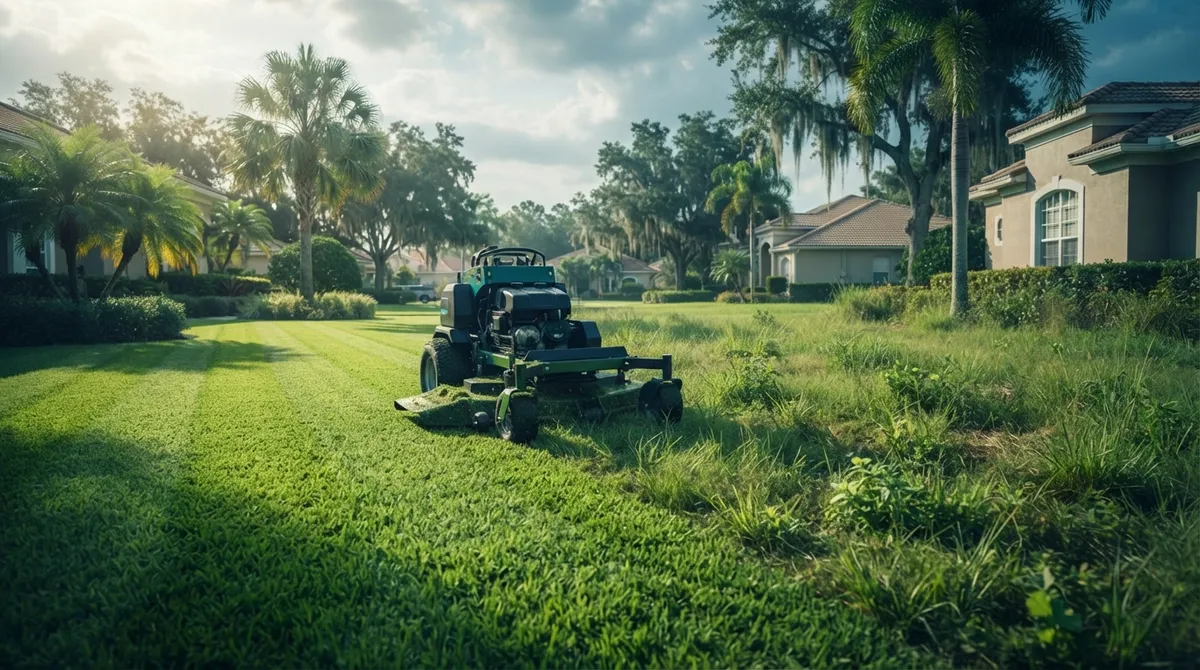seasonal lawn mowing Valrico FL