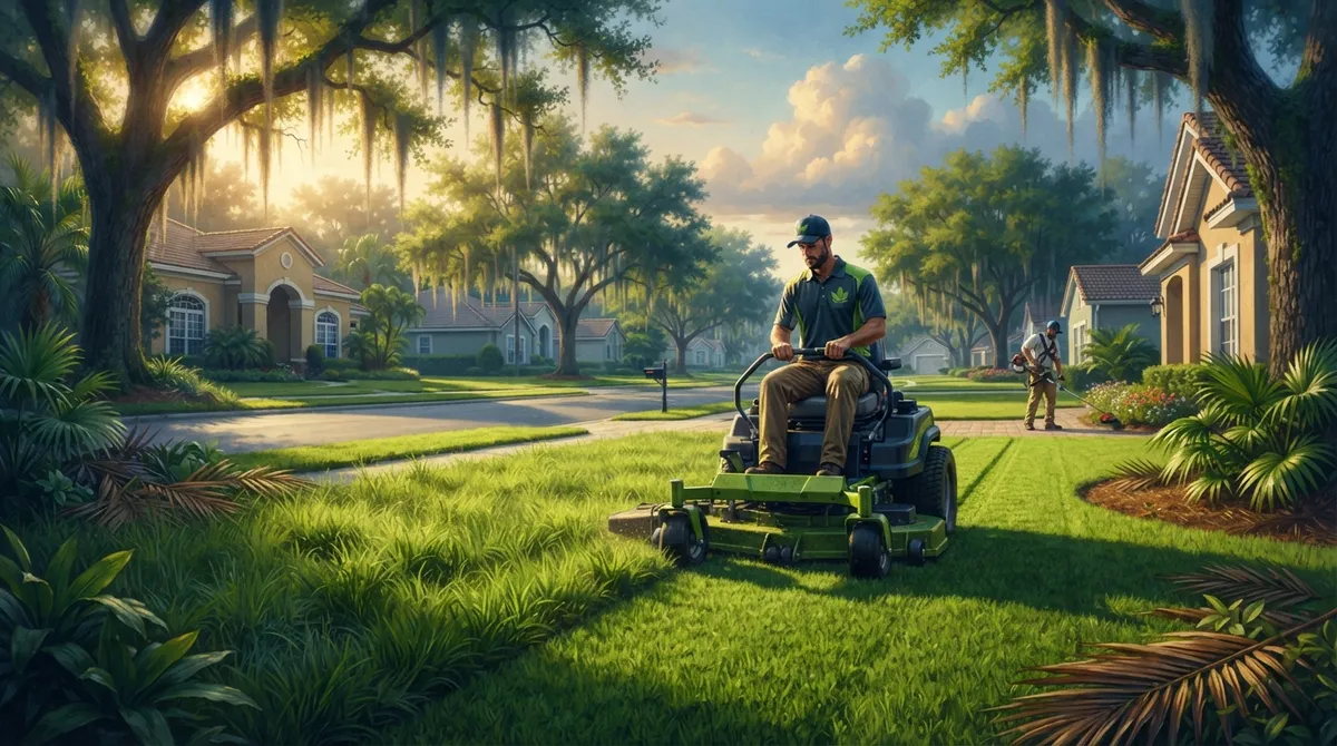 grass cutting service Valrico FL