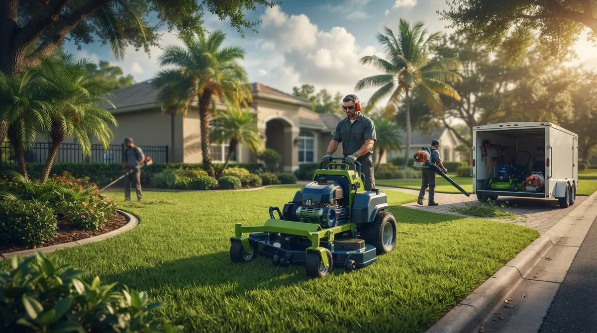grass cutting service Valrico FL
