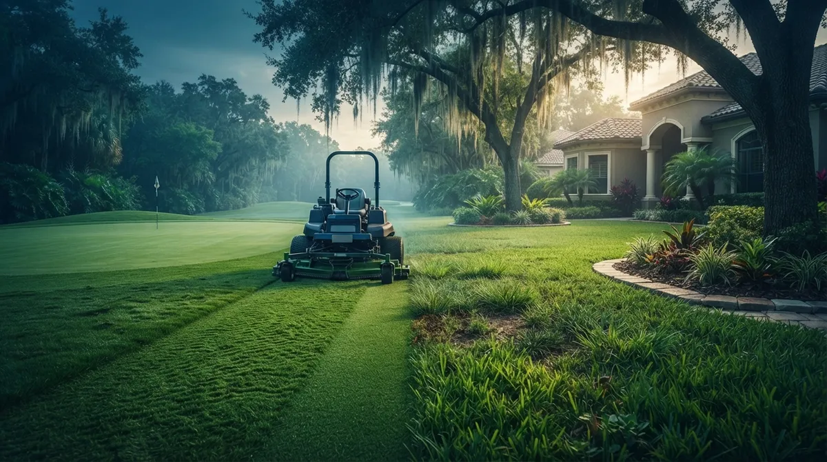 golf course community lawn mowing Valrico FL