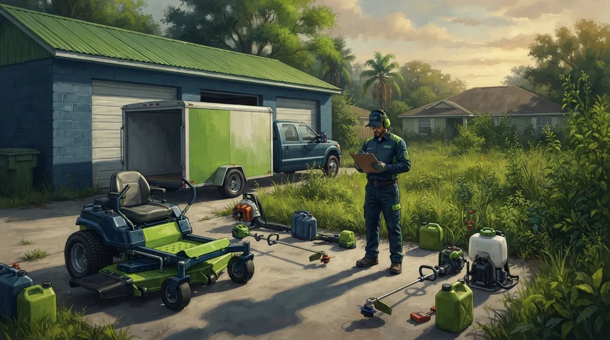 overgrown lawn mowing Valrico FL