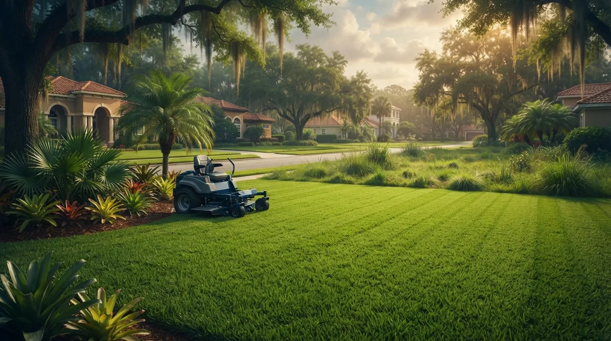 weekly grass cutting Valrico FL