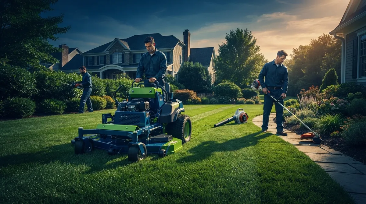 lawn mowing service near South Fork Riverview
