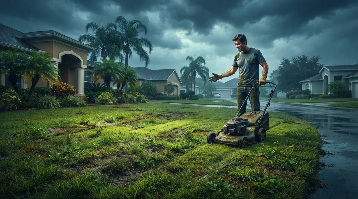 lawn mowing mistakes to avoid in Riverview FL