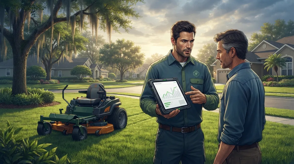 lawn mowing service near Panther Trace Riverview