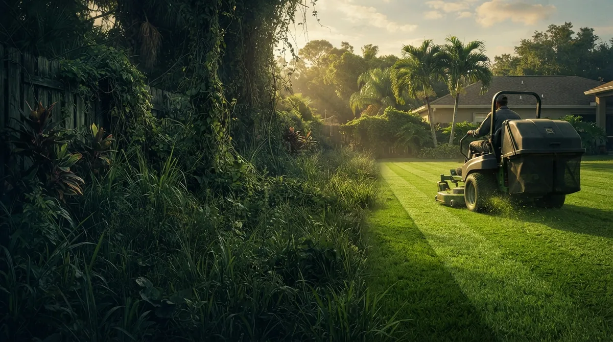 one time lawn mowing Valrico FL